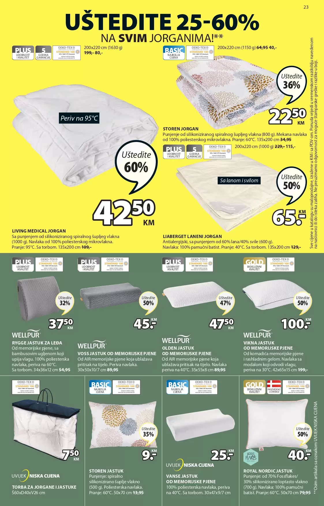 Jysk katalog avgust/septembar 2022 akcija sniženja 25.8-7.9.2022.