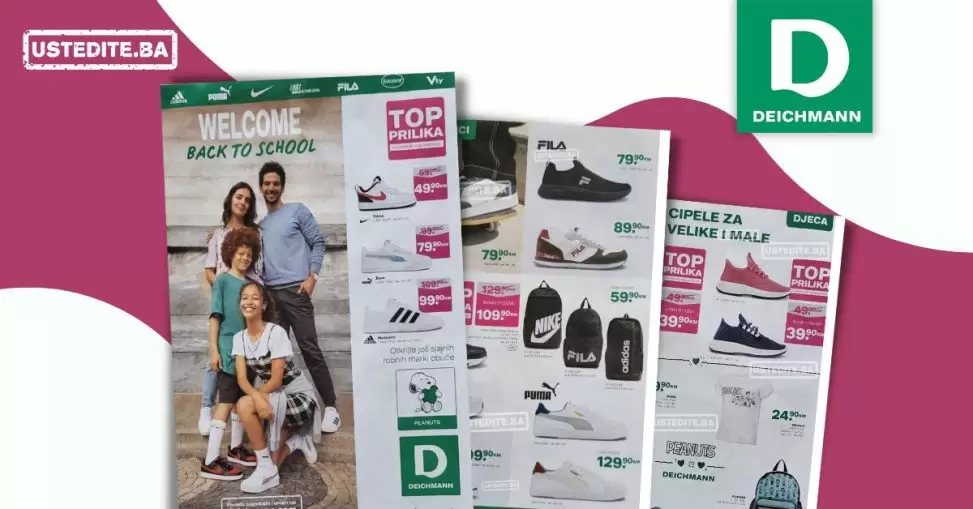 Deichmann katalog avgust 2022! NOVI Deichmann katalog!