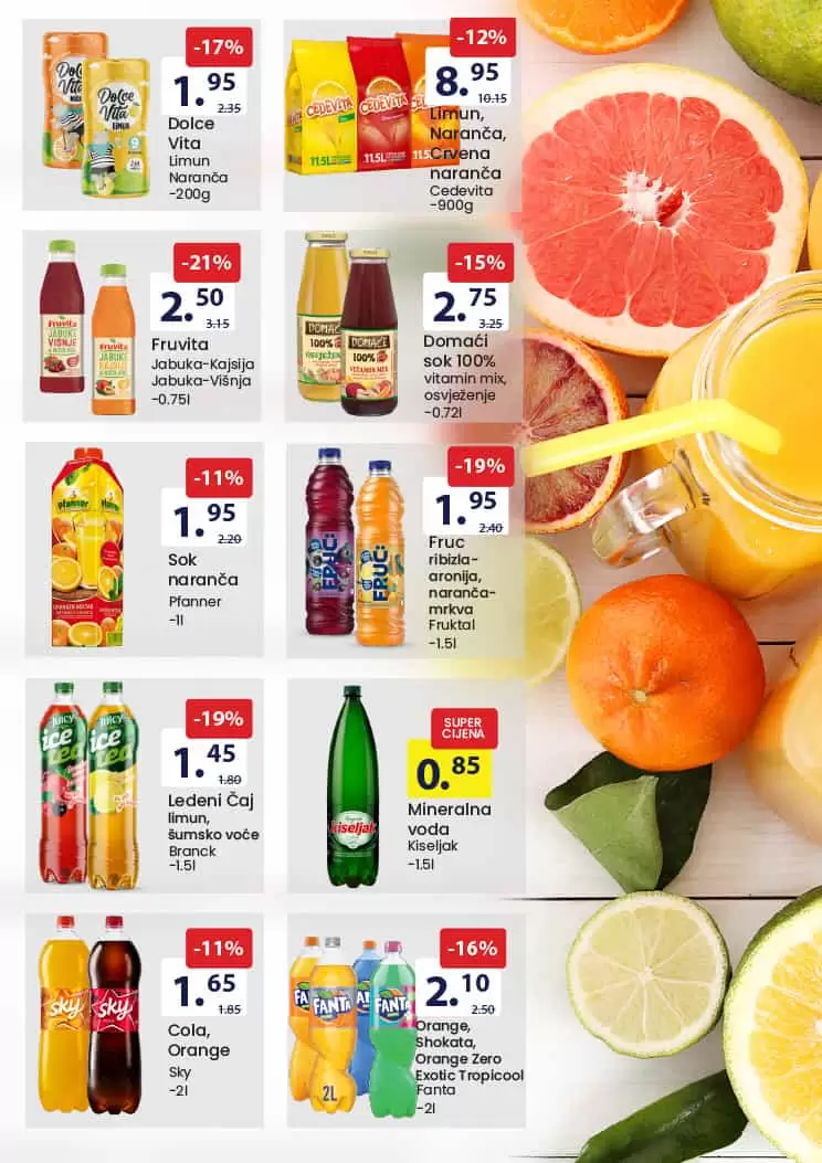 Fis katalog PREHRANA & HEMIJA avgust 2022! Akcija snizenja 1-14.8.2022.