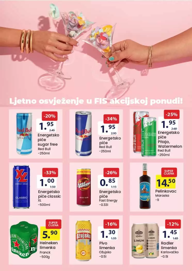 Fis katalog PREHRANA & HEMIJA avgust 2022! Akcija snizenja 1-14.8.2022.