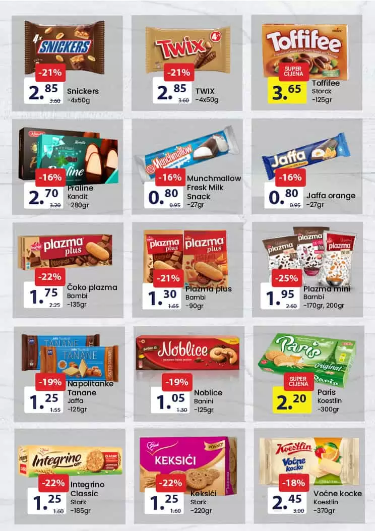 Fis katalog PREHRANA & HEMIJA avgust 2022! Akcija snizenja 1-14.8.2022.