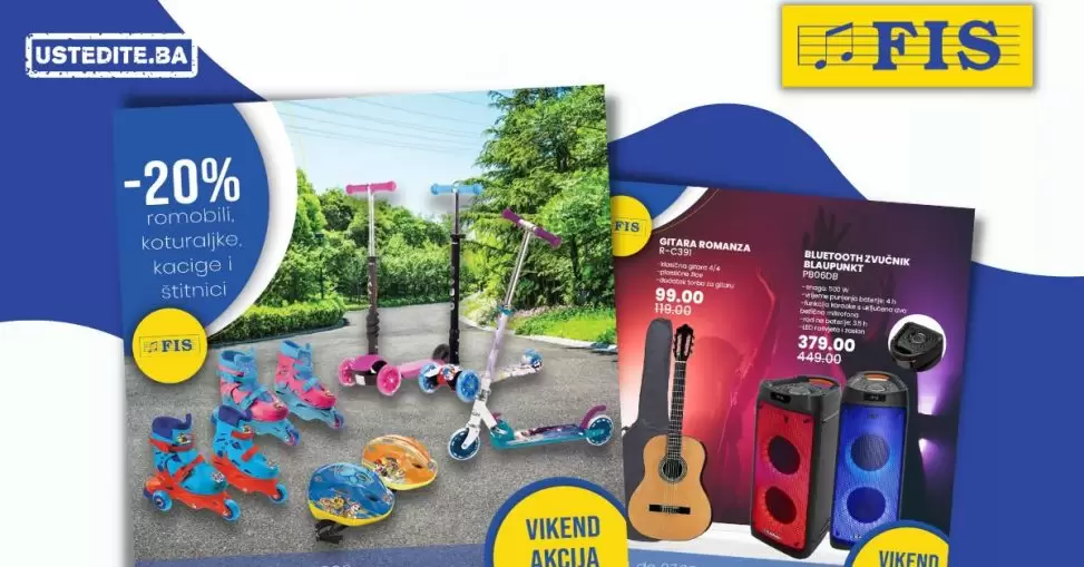 Fis vikend akcija 5-7.8.2022. ODLICNA SNIZENJA