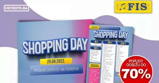 Fis SHOPPING DAY 26.8.2022. ➤ Evo šta je sve sniženo!