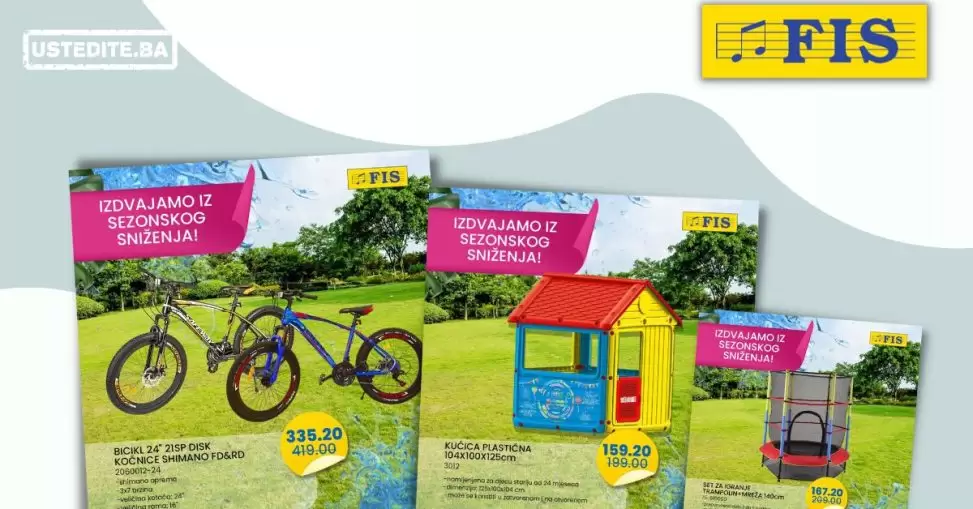 Fis SEZONSKO SNIŽENJE još uvijek traje! Pogledaj ponudu!