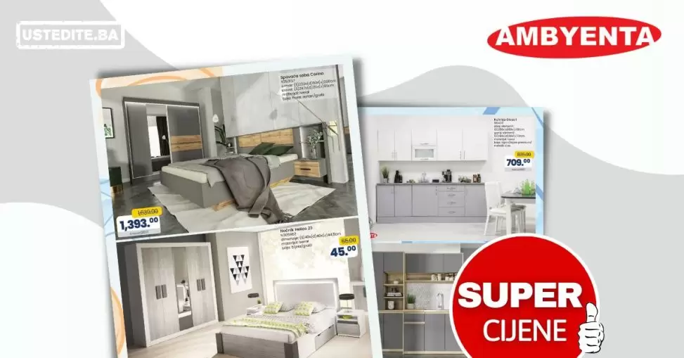 Fis katalog NAMJEŠTAJ super snizenje namještaja do 9.9.2022.