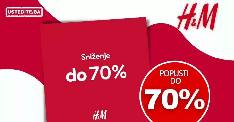 H&M SNIZENJE do 70%! Pogledaj ODMAH! Avgust 2022!