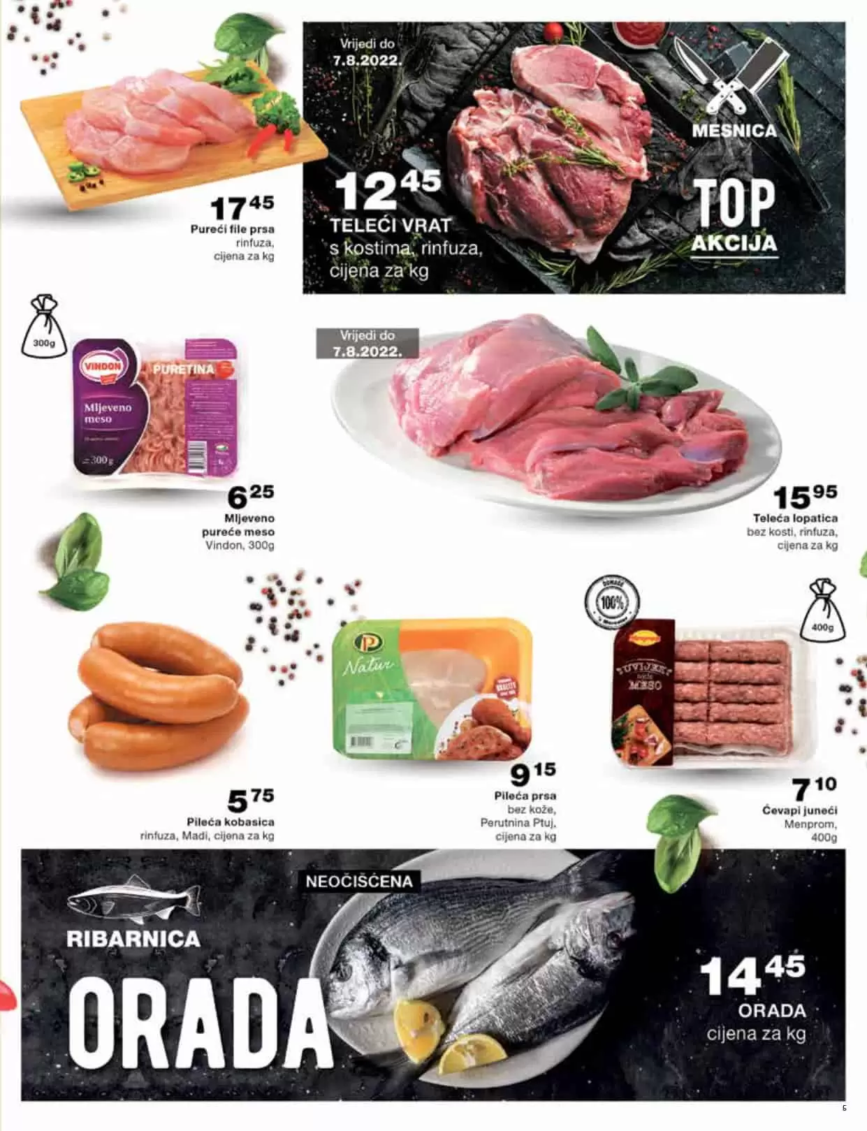 Mercator katalog avgust 2022!【SNIZENJA i do 55%】 akcija 1-14.8.2022.