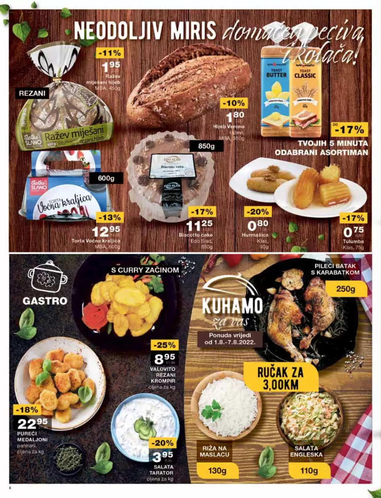 Mercator katalog avgust 2022!【SNIZENJA i do 55%】 akcija 1-14.8.2022.