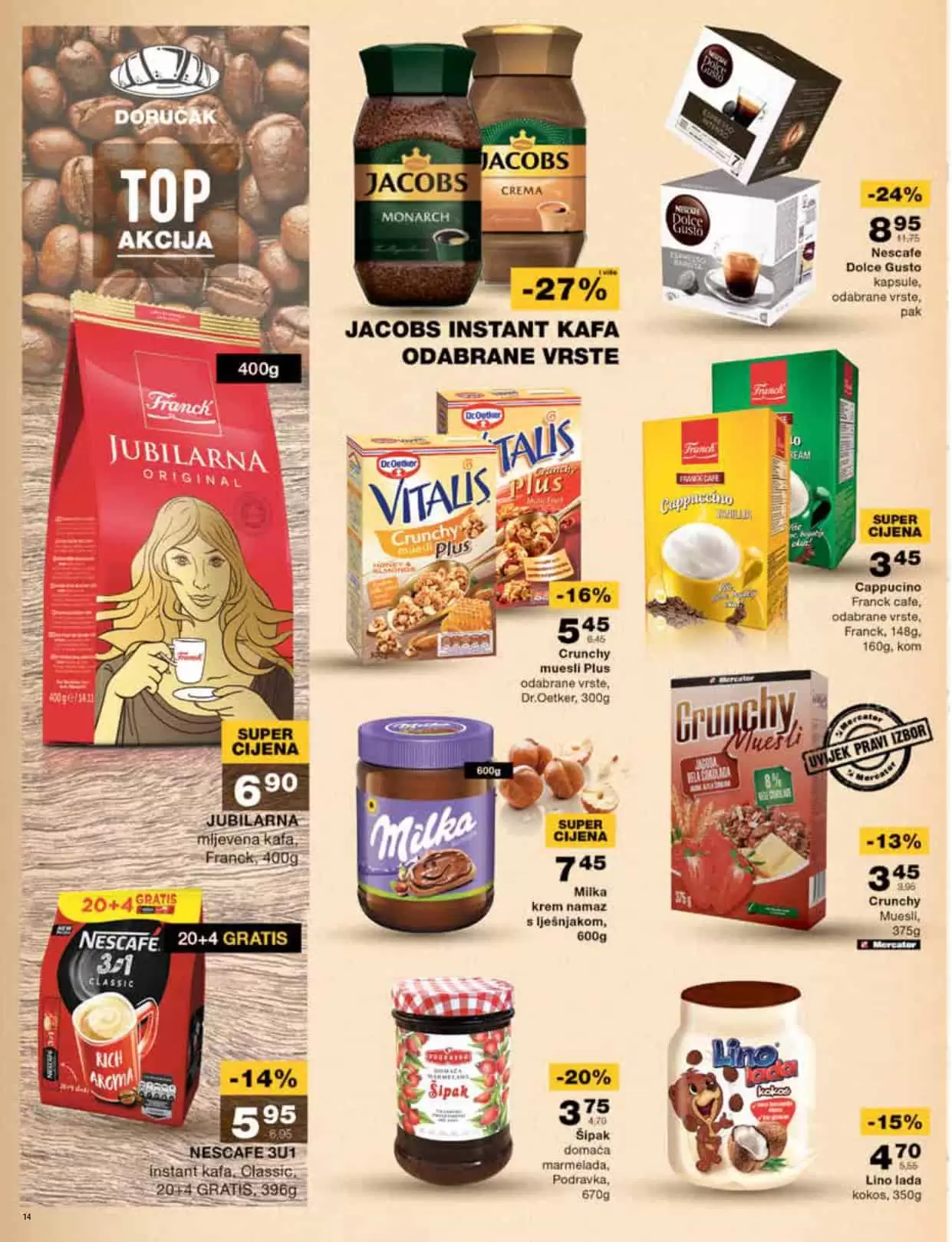 Mercator katalog avgust 2022!【SNIZENJA i do 55%】 akcija 1-14.8.2022.