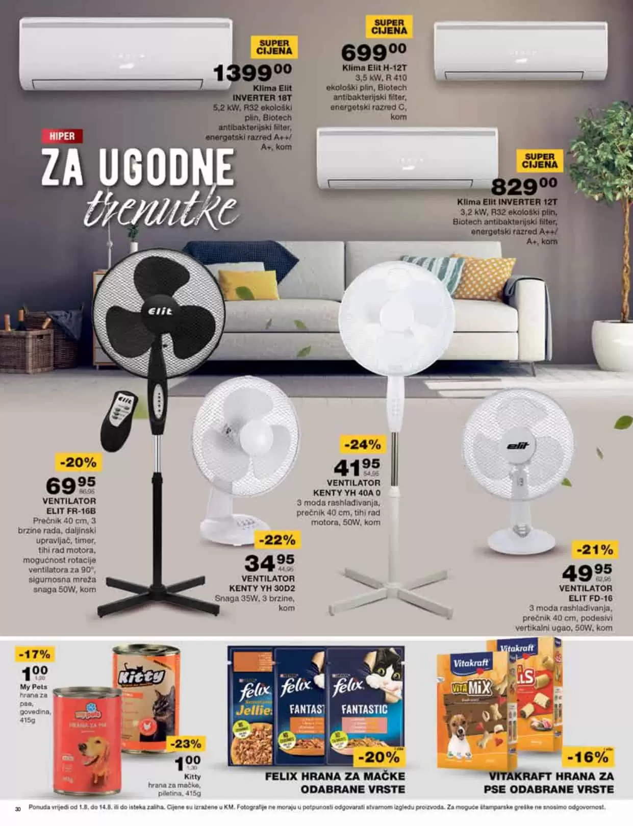 Mercator katalog avgust 2022!【SNIZENJA i do 55%】 akcija 1-14.8.2022.