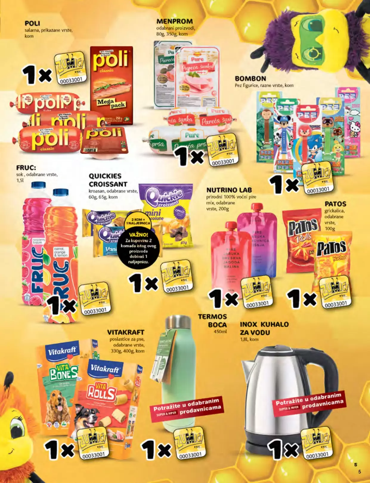 Mercator katalog SUPER SNIŽENJE MERCATOR BIH avgust 2022, katalog sniženja 29.8-11.9.2022.