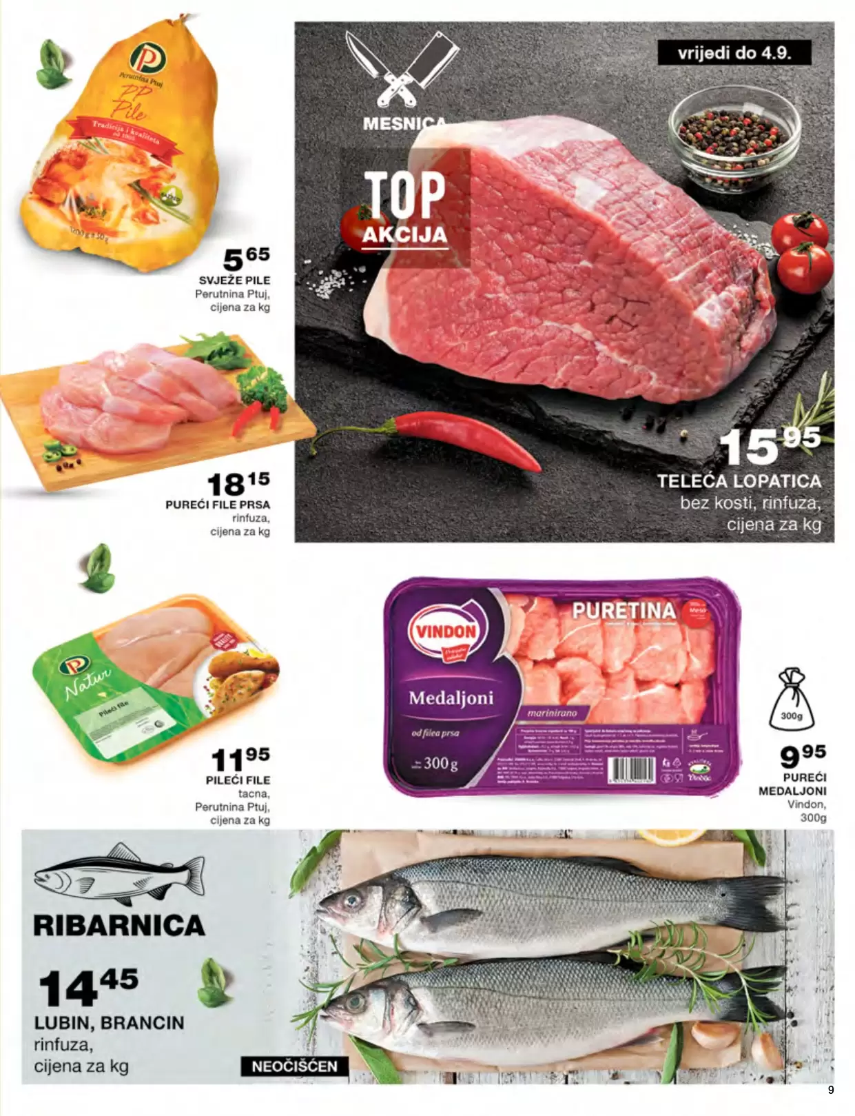 Mercator katalog SUPER SNIŽENJE MERCATOR BIH avgust 2022, katalog sniženja 29.8-11.9.2022.