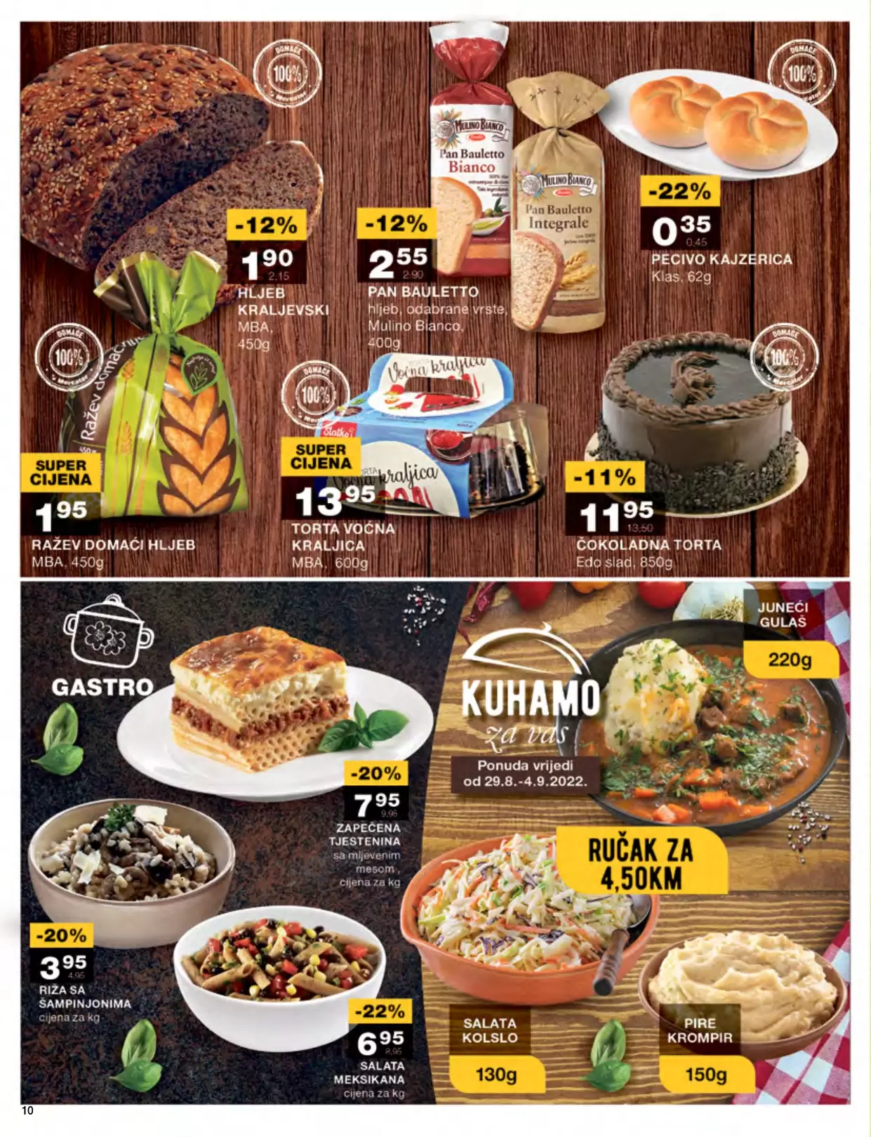 Mercator katalog SUPER SNIŽENJE MERCATOR BIH avgust 2022, katalog sniženja 29.8-11.9.2022.