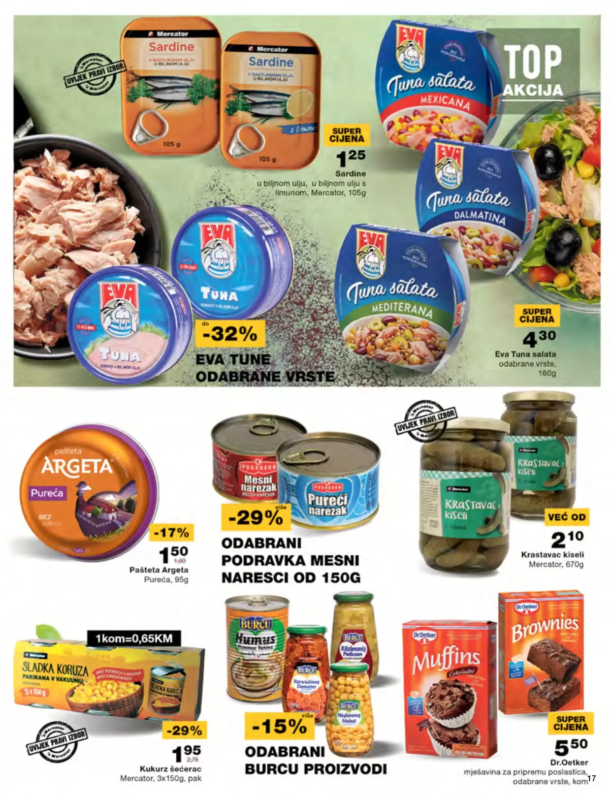 Mercator katalog SUPER SNIŽENJE MERCATOR BIH avgust 2022, katalog sniženja 29.8-11.9.2022.