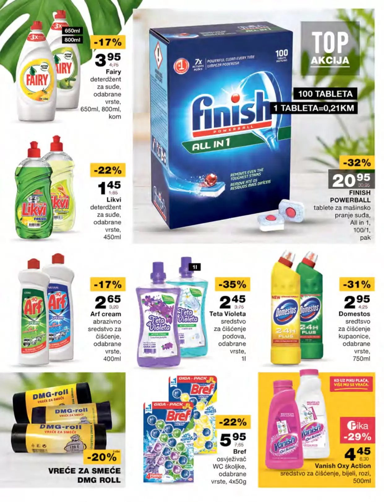 Mercator katalog SUPER SNIŽENJE MERCATOR BIH avgust 2022, katalog sniženja 29.8-11.9.2022.