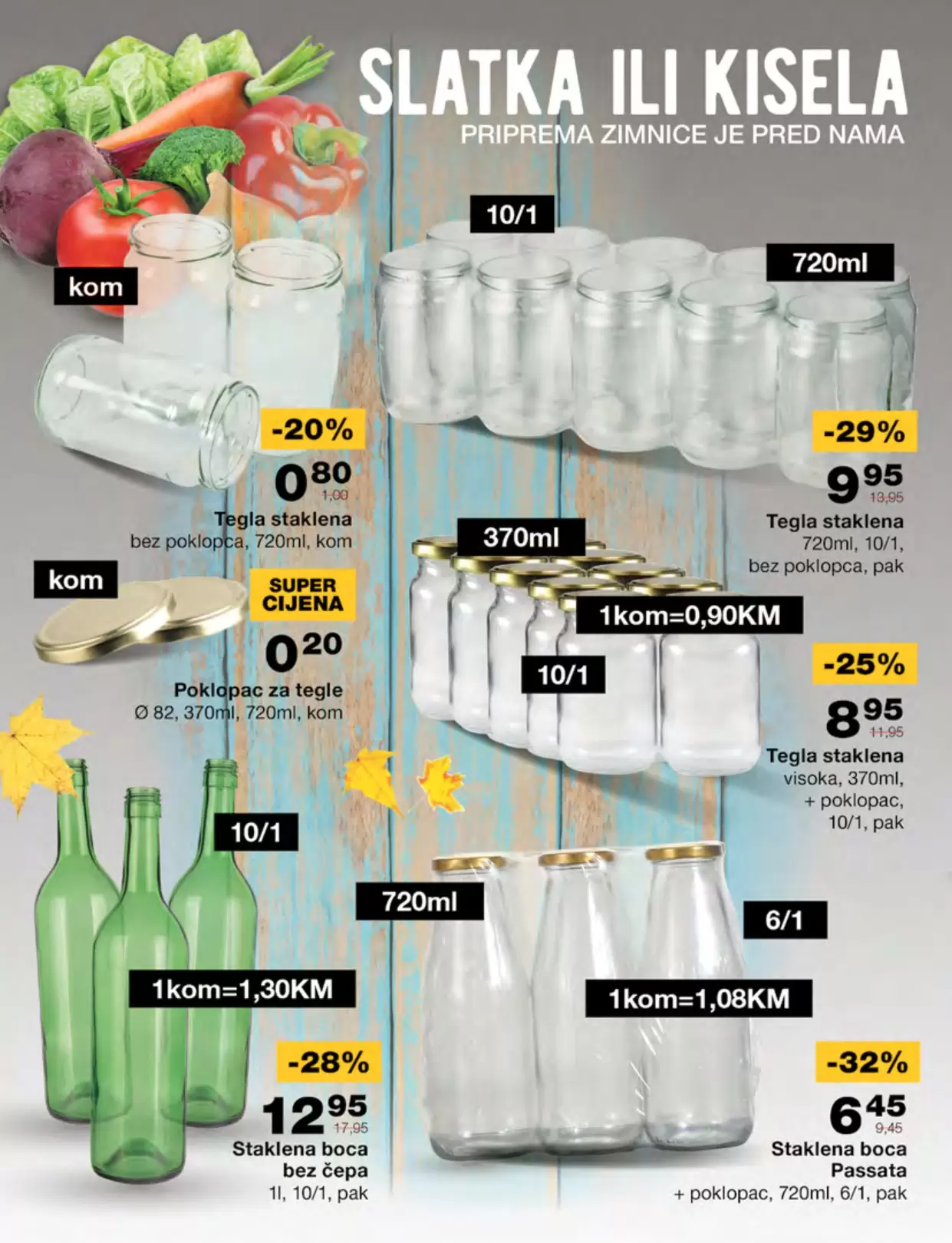 Mercator katalog SUPER SNIŽENJE MERCATOR BIH avgust 2022, katalog sniženja 29.8-11.9.2022.