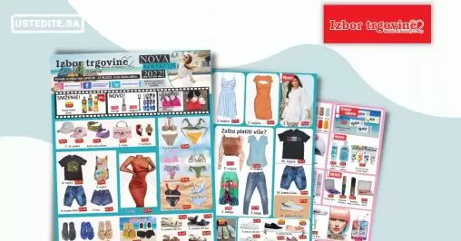 Izbor trgovine katalog snizenja avgust 2022! Izbor trgovine super akcija vrijedi u periodu 6-12.8.2022.