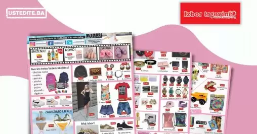 Izbor trgovine katalog avgust 2022 ~ Izbor trgovine akcija sniženja 20-26.8.2022.