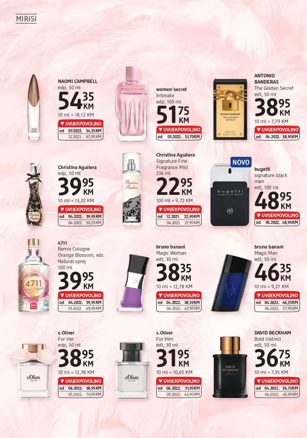 dm Katalog【 UVIJEKPOVOLJNO】avgust 2022! Akcija snizenja 3-16.8.2022.