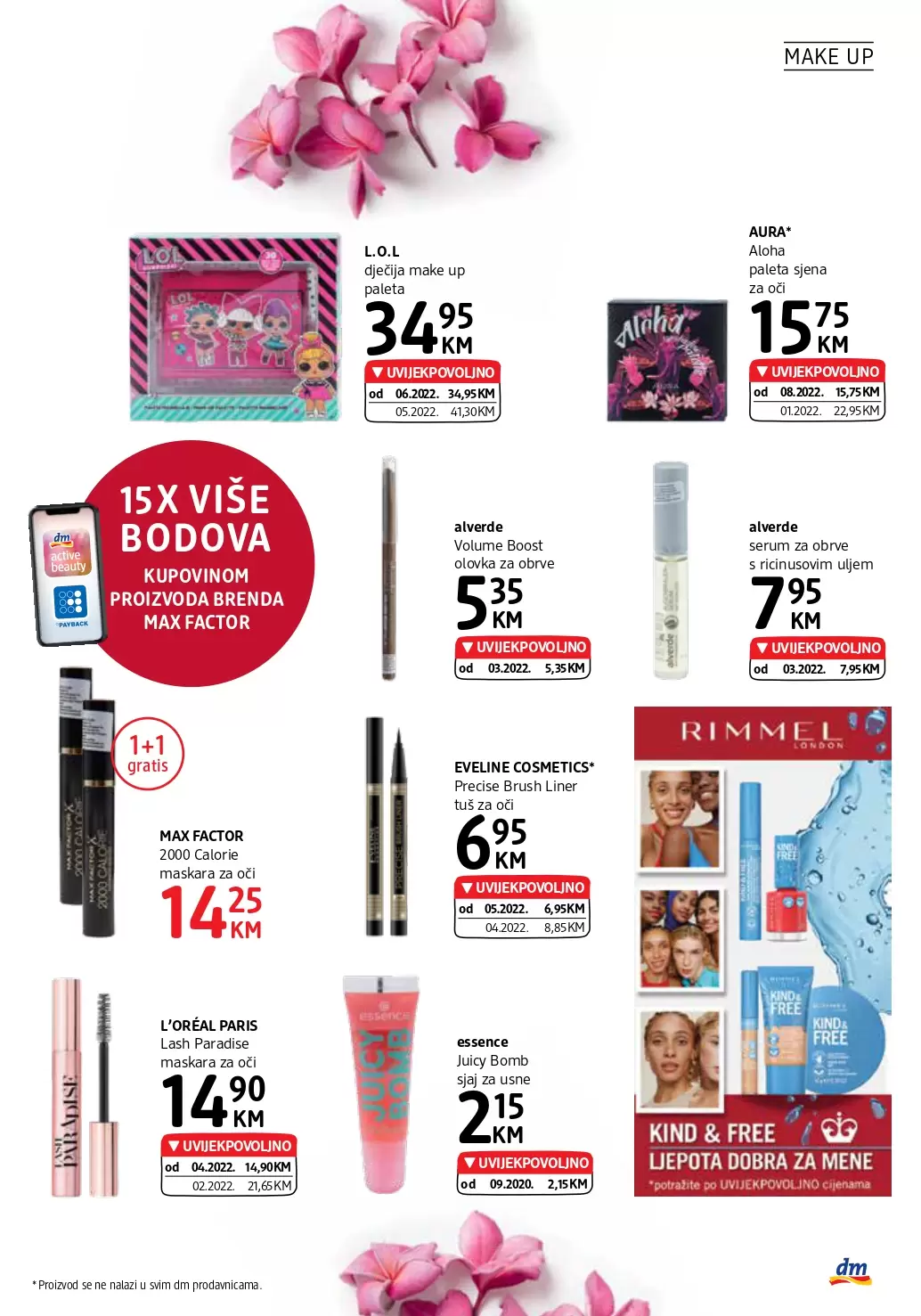 dm Katalog avgust 2022 【UVIJEKPOVOLJNO】akcija snizenja 17-30.8.2022.