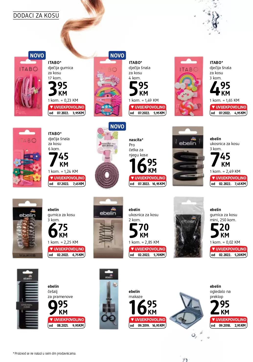 dm Katalog avgust 2022 【UVIJEKPOVOLJNO】akcija snizenja 17-30.8.2022.