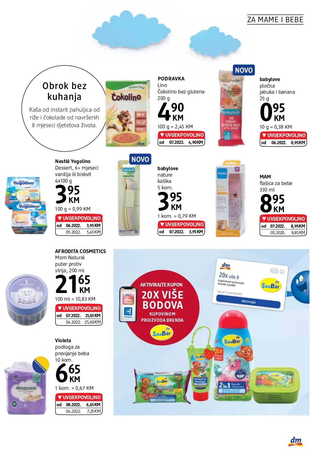 dm Katalog avgust 2022 【UVIJEKPOVOLJNO】akcija snizenja 17-30.8.2022.