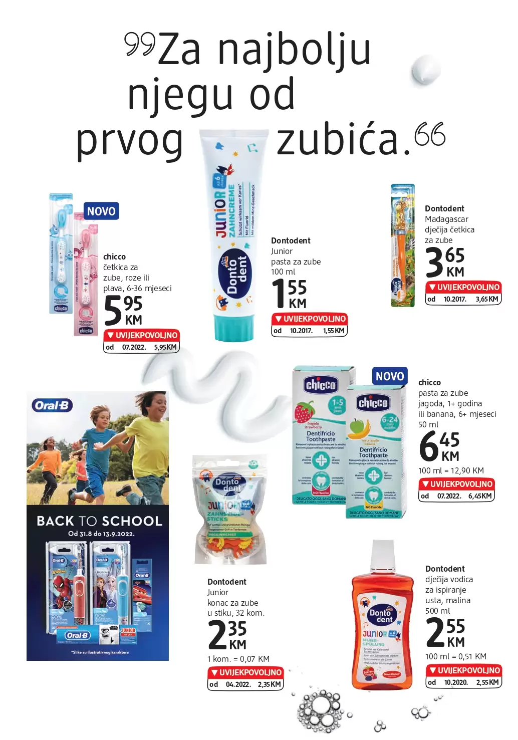 dm katalog UVIJEKPOVOLJNO septembar 2022 ~ dm kataloška akcija sniženja do13.9.2022.