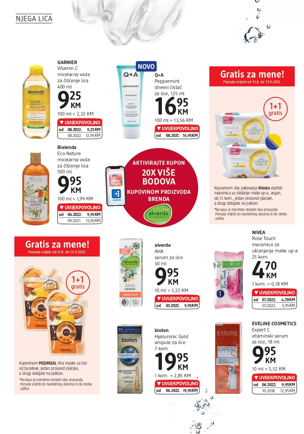 dm katalog UVIJEKPOVOLJNO septembar 2022 ~ dm kataloška akcija sniženja do13.9.2022.