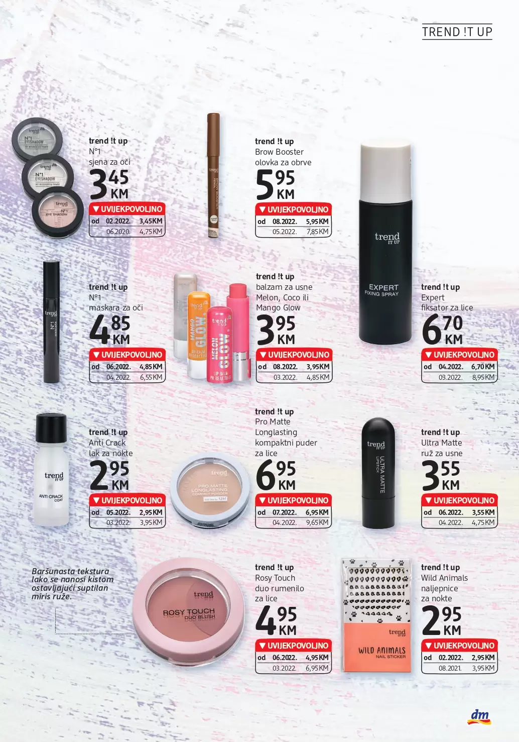 dm katalog UVIJEKPOVOLJNO septembar 2022 ~ dm kataloška akcija sniženja do13.9.2022.