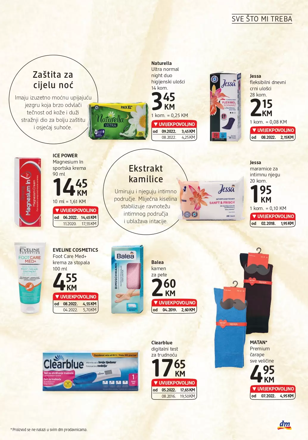 dm katalog UVIJEKPOVOLJNO septembar 2022 ~ dm kataloška akcija sniženja do13.9.2022.
