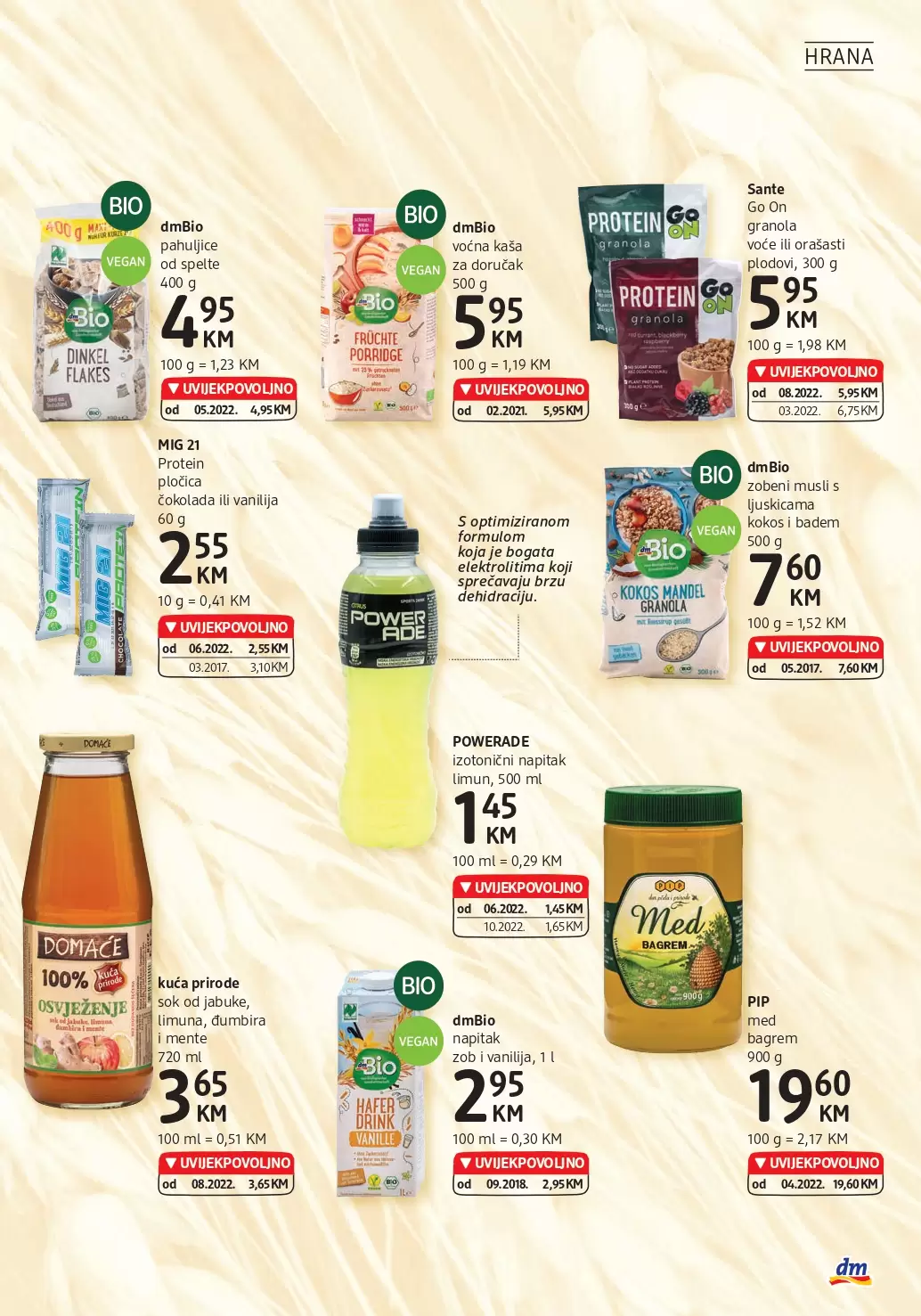 dm katalog UVIJEKPOVOLJNO septembar 2022 ~ dm kataloška akcija sniženja do13.9.2022.