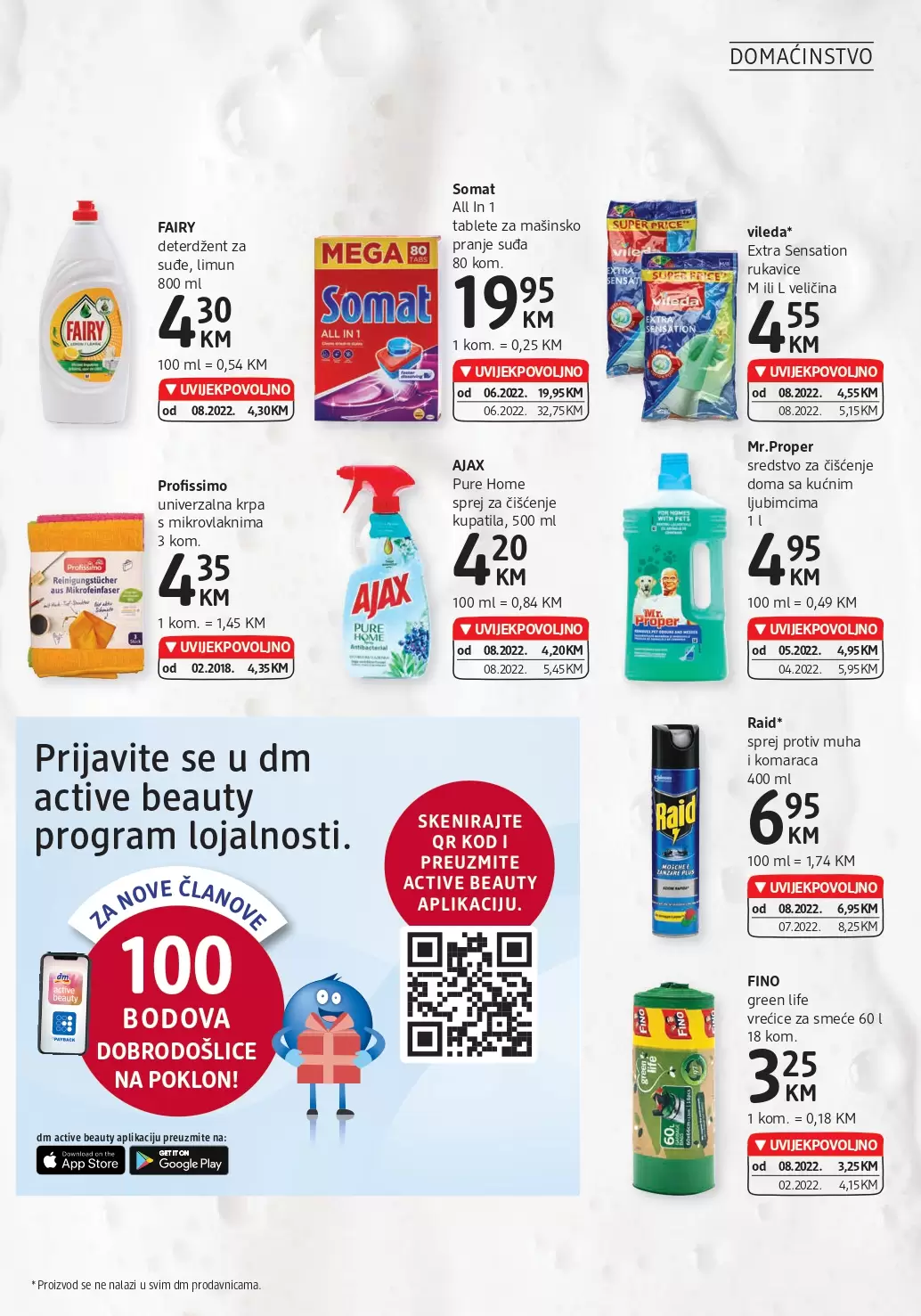 dm katalog UVIJEKPOVOLJNO septembar 2022 ~ dm kataloška akcija sniženja do13.9.2022.