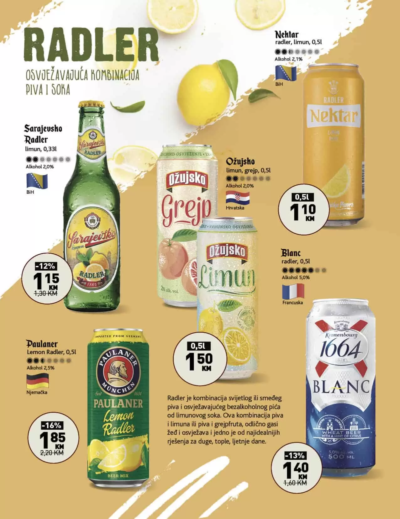 Konzum katalog piva avgust 2022! akcija snizenja 8-31.8.2022.