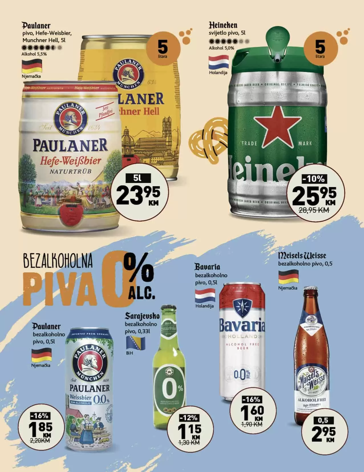 Konzum katalog piva avgust 2022! akcija snizenja 8-31.8.2022.