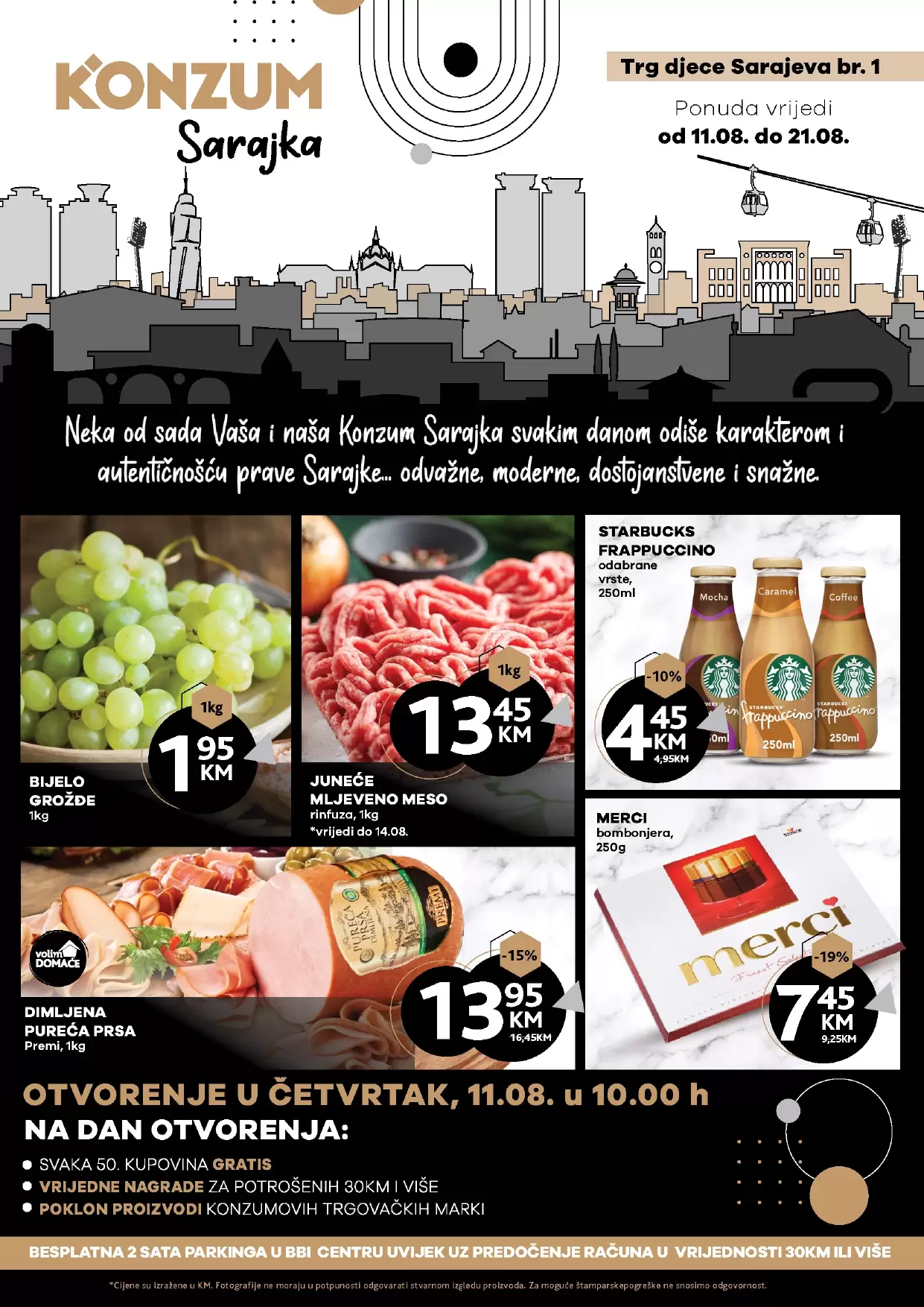 Preuredjena Konzum BBI prodavnica postaje Konzum Sarajka ~ akcijski katalog avgust 2022!