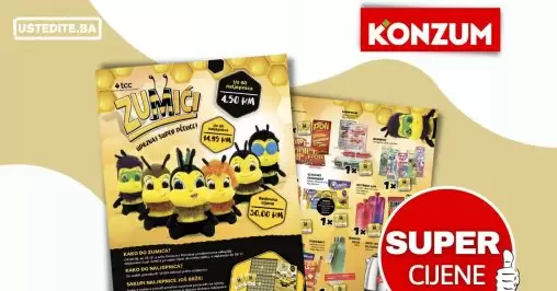 Konzum katalog【ZUMIĆI】septembar 2022 ~ akcija sniženja do 11.9.2022.