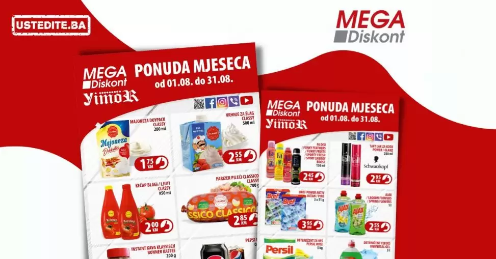 Mega Diskont katalog ponuda mjeseca 4-31.8.2022.