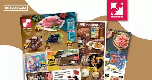 Mercator katalog avgust 2022!【SNIZENJA i do 55%】 akcija 1-14.8.2022.