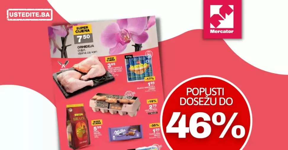 Mercator vikend akcija avgust 2022 ➤ katalog sniženja 18-21.8.2022.