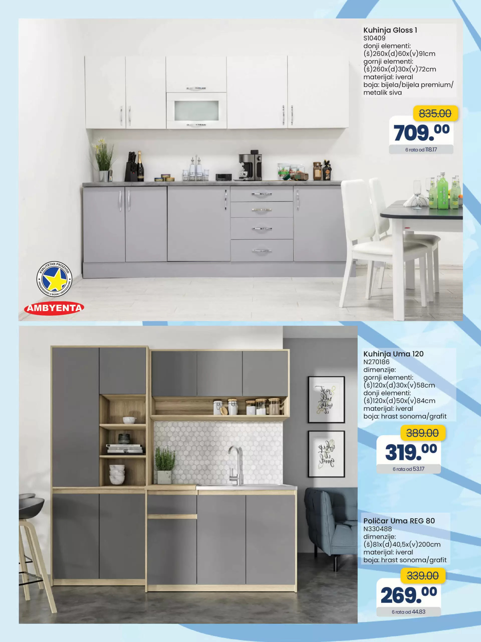 Fis katalog NAMJEŠTAJ super snizenje namještaja do 9.9.2022.