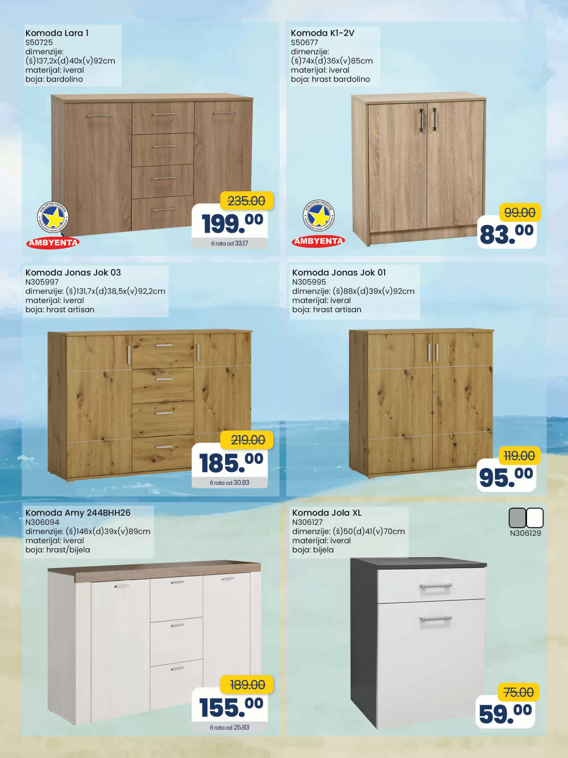 Fis katalog NAMJEŠTAJ Ambyenta super snizenje namještaja do 9.9.2022.