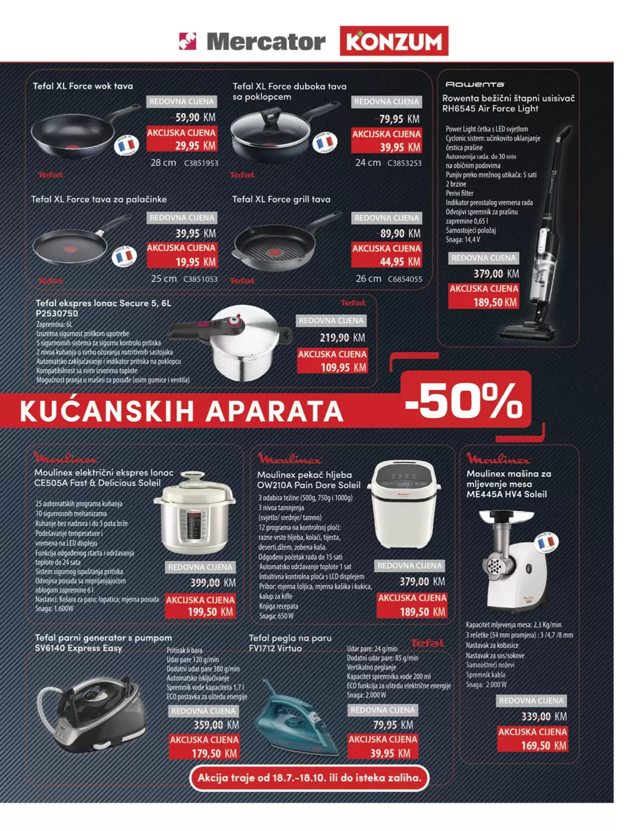 KONZUM akcijski katalog avgust 2022 akcija snizenja 15-28.8.2022.