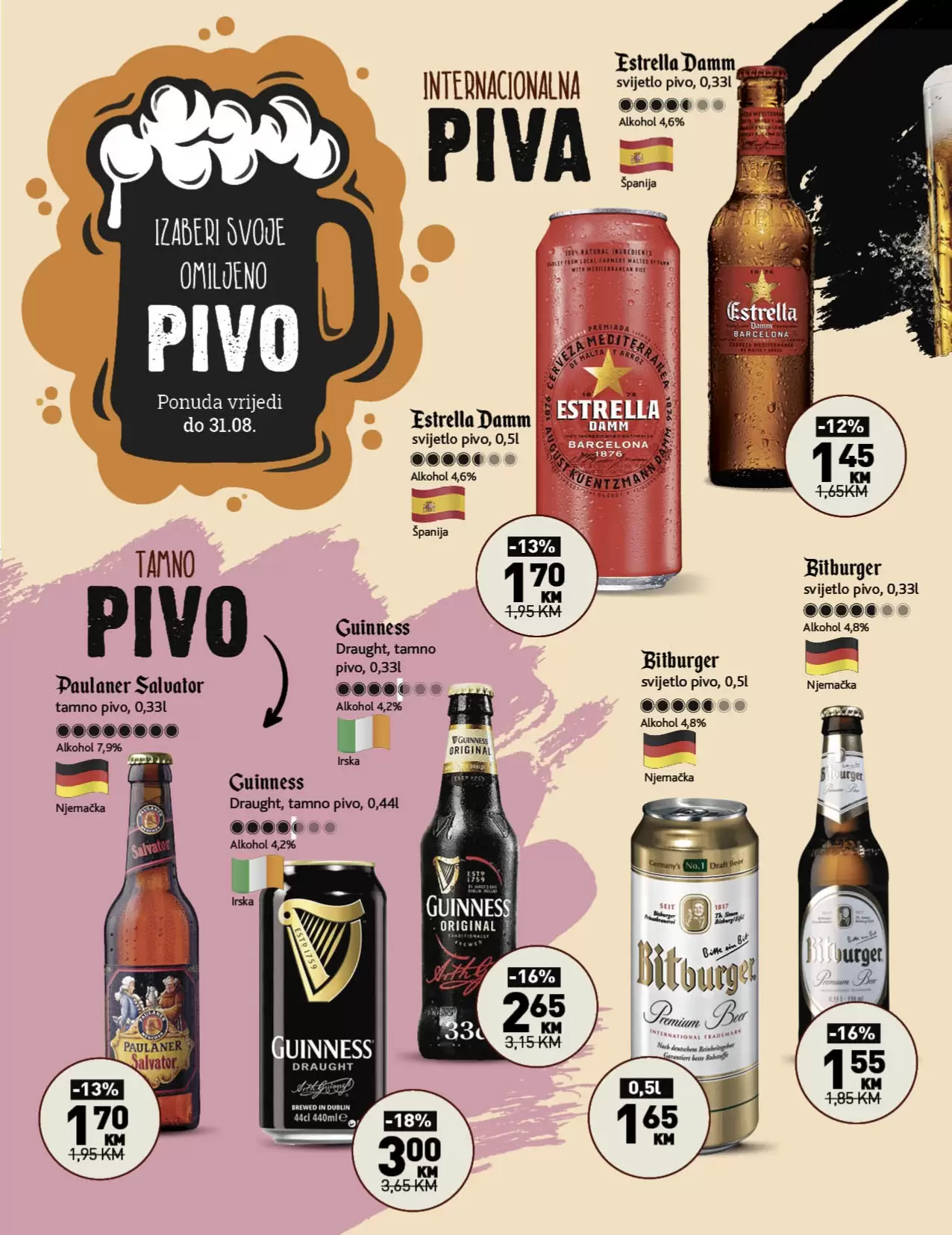 KONZUM akcijski katalog avgust 2022 akcija snizenja 15-28.8.2022.