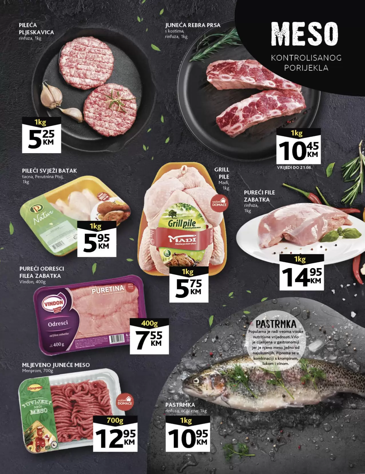 KONZUM akcijski katalog avgust 2022 akcija snizenja 15-28.8.2022.