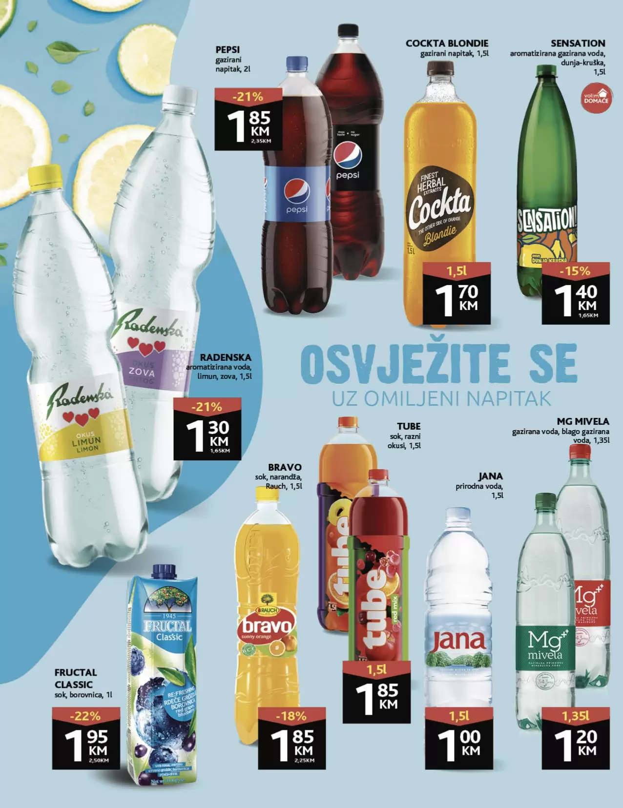 KONZUM akcijski katalog avgust 2022 akcija snizenja 15-28.8.2022.