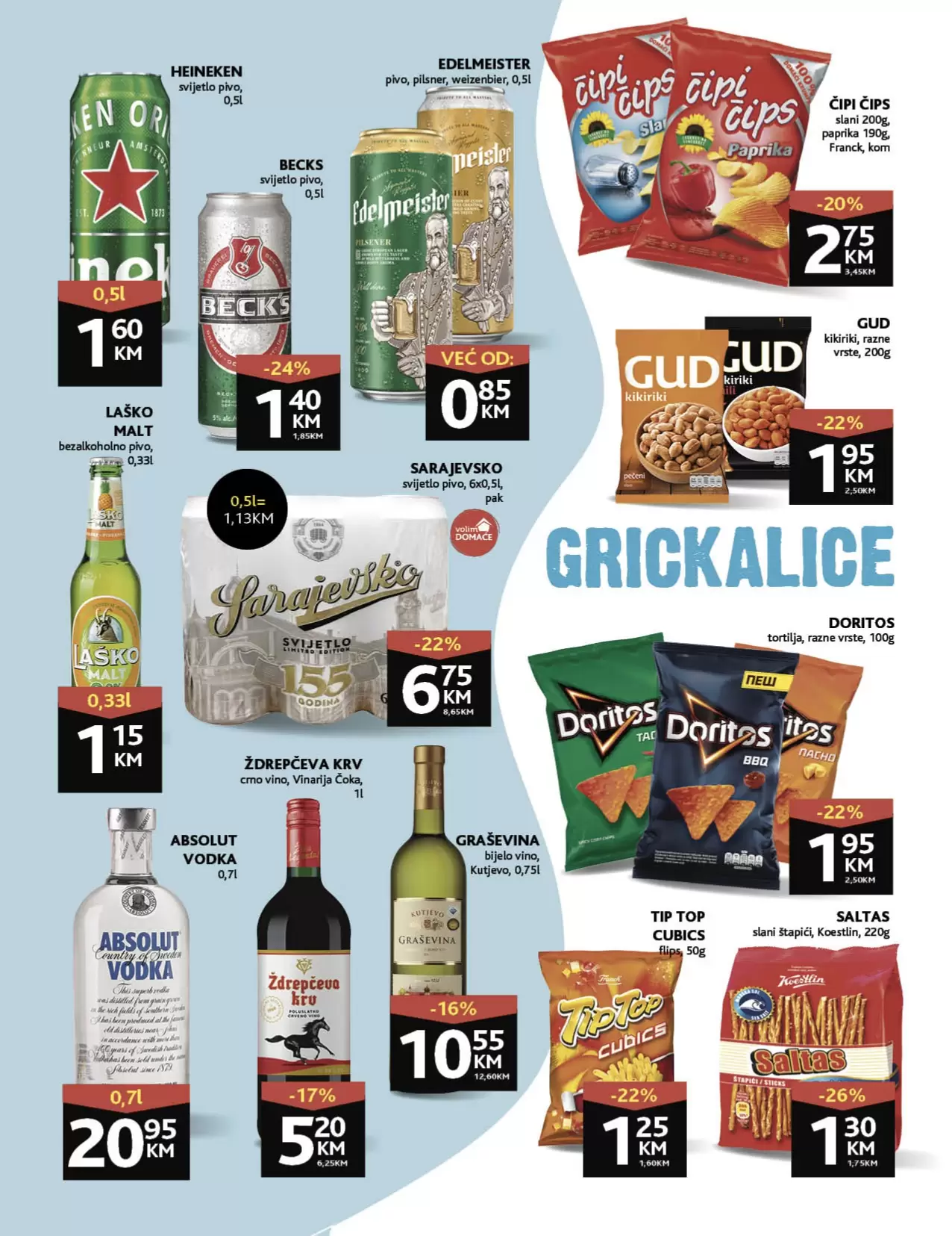 KONZUM akcijski katalog avgust 2022 akcija snizenja 15-28.8.2022.