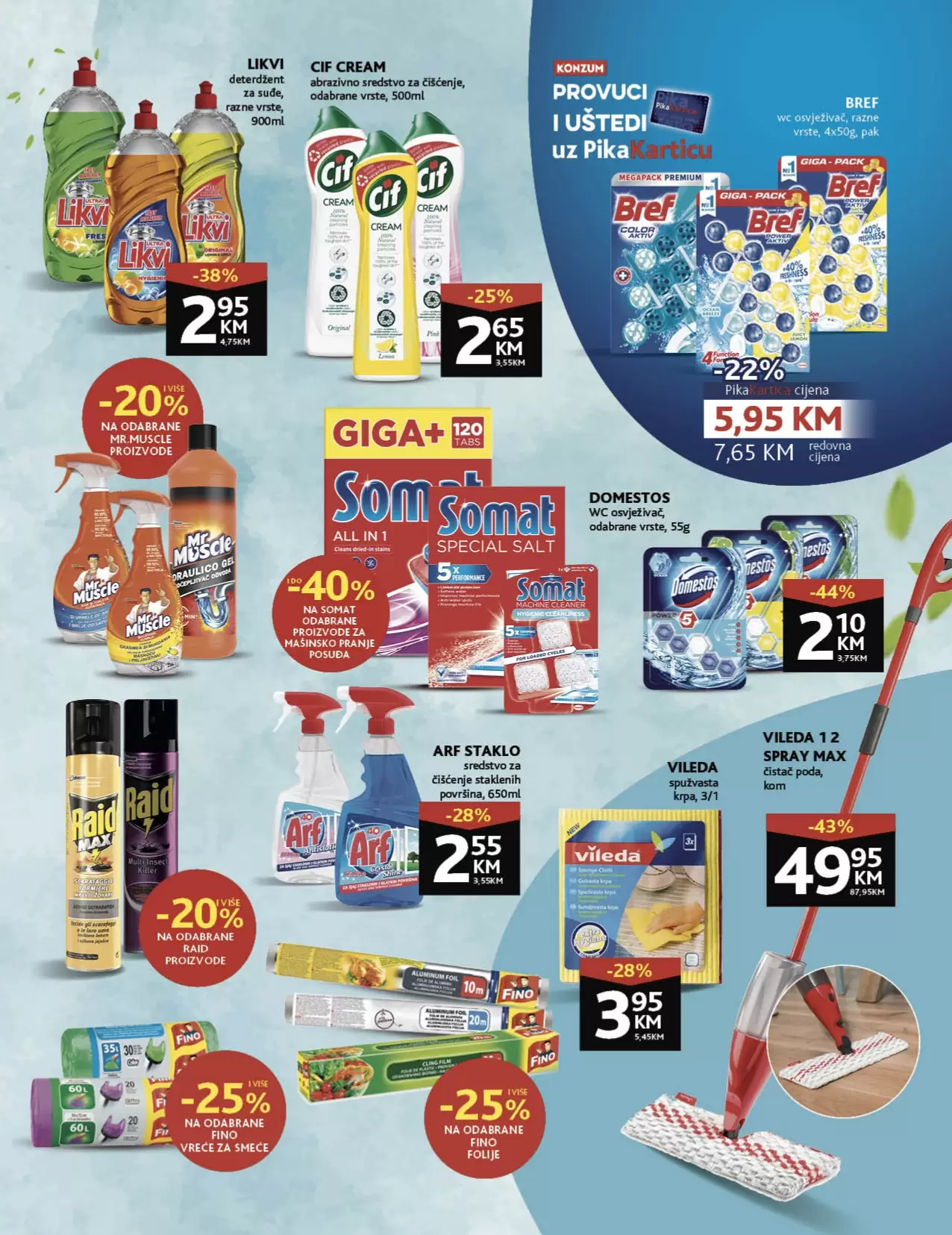 KONZUM akcijski katalog avgust 2022 akcija snizenja 15-28.8.2022.