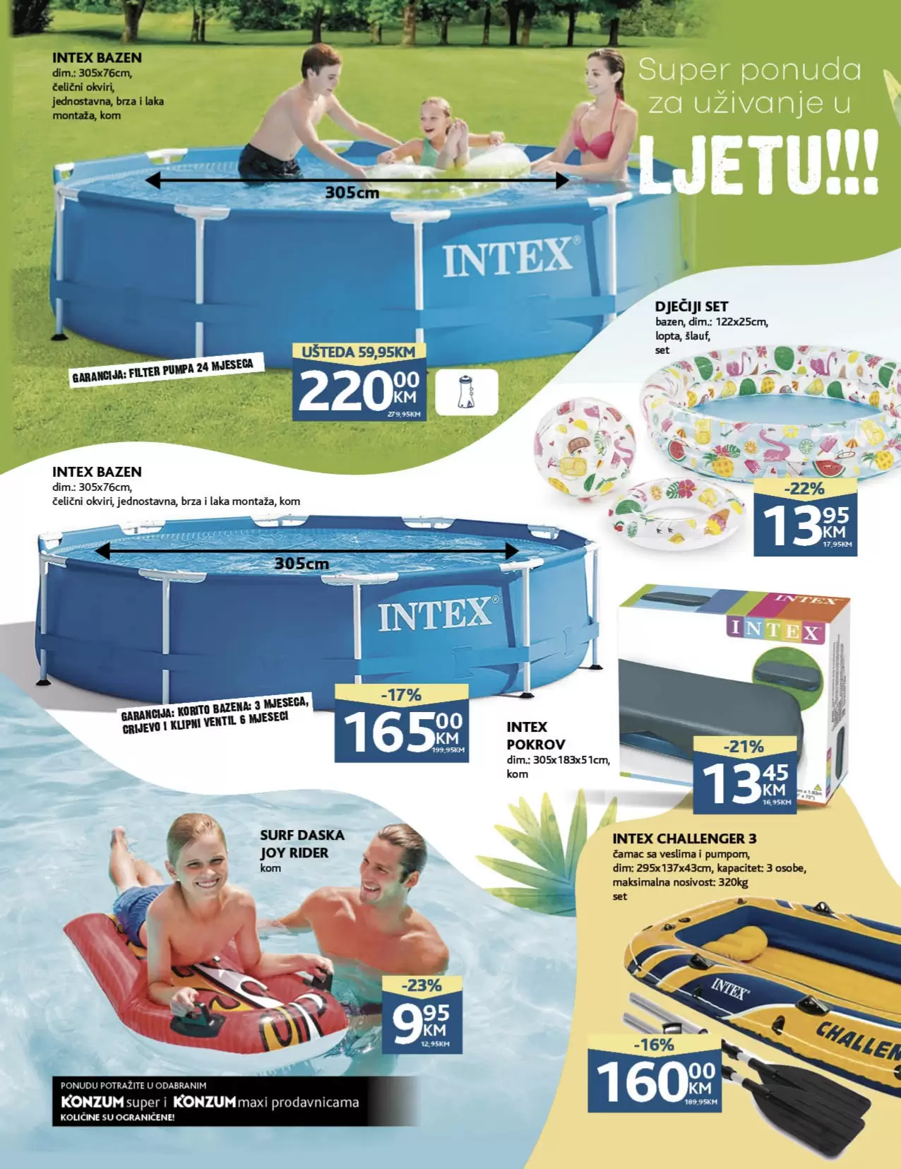 KONZUM akcijski katalog avgust 2022 akcija snizenja 15-28.8.2022.