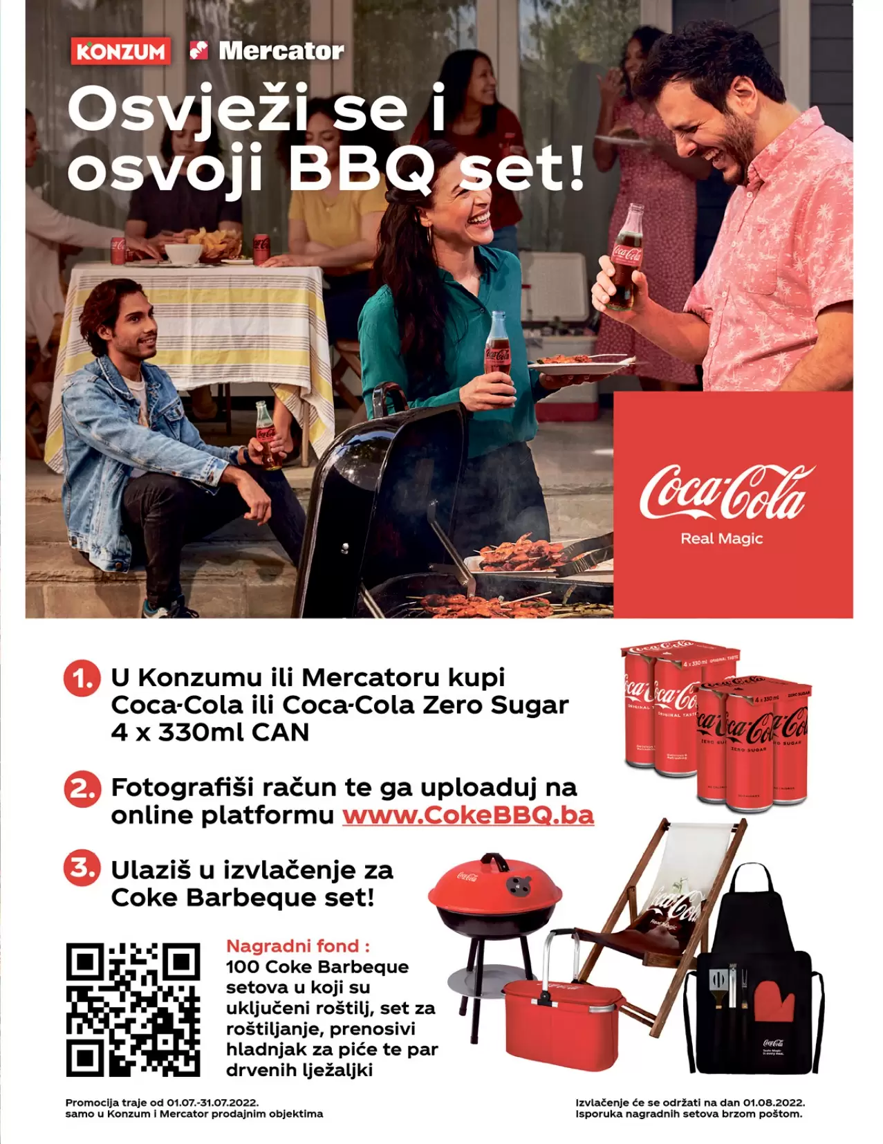 KONZUM akcijski katalog avgust 2022 akcija snizenja 15-28.8.2022.