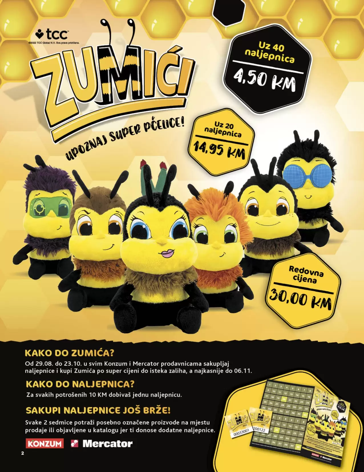 Konzum katalog【ZUMIĆI】septembar 2022 ~ akcija sniženja do 11.9.2022.